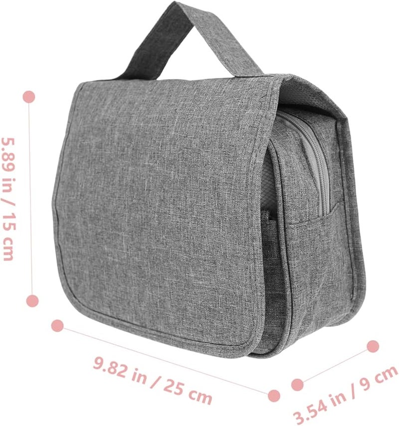 Veemoon Large Capacity Waterproof Hanging Toiletry Bag For Travel Men And Women - Image 2